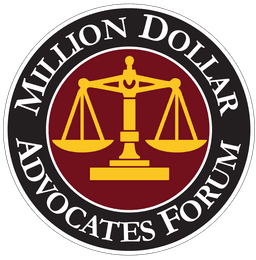 Million Dollar Advocates Forum Badge