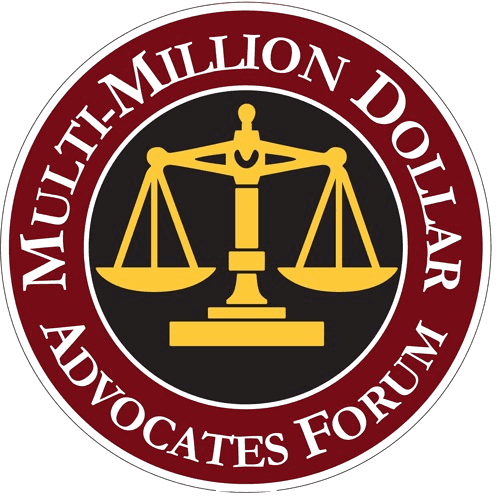 Multimillion Dollar Advocates Forum Badge