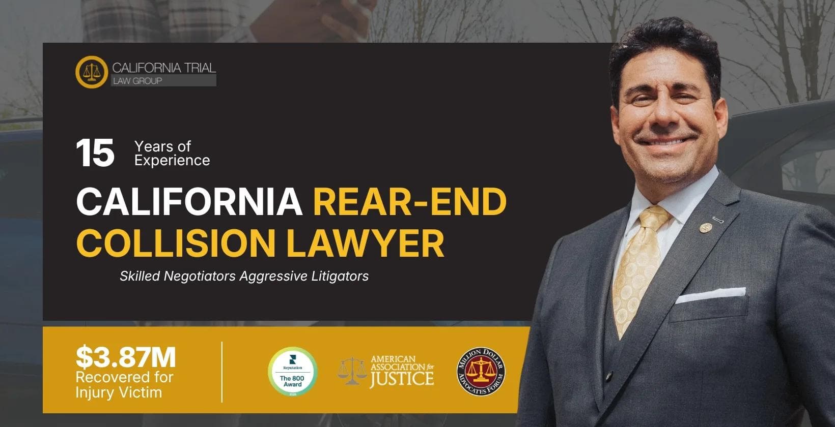 California Rear-End Collision Lawyer