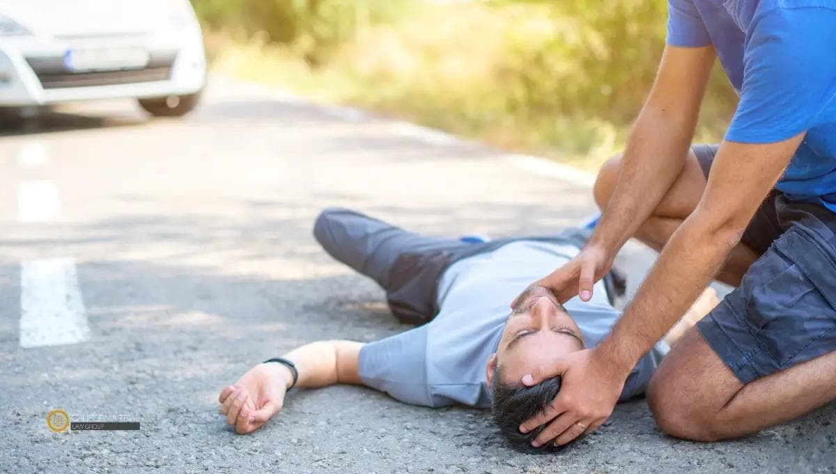 Injury in a car accident