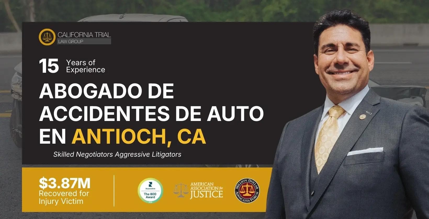 Abogado de accidentes de auto en Antioch