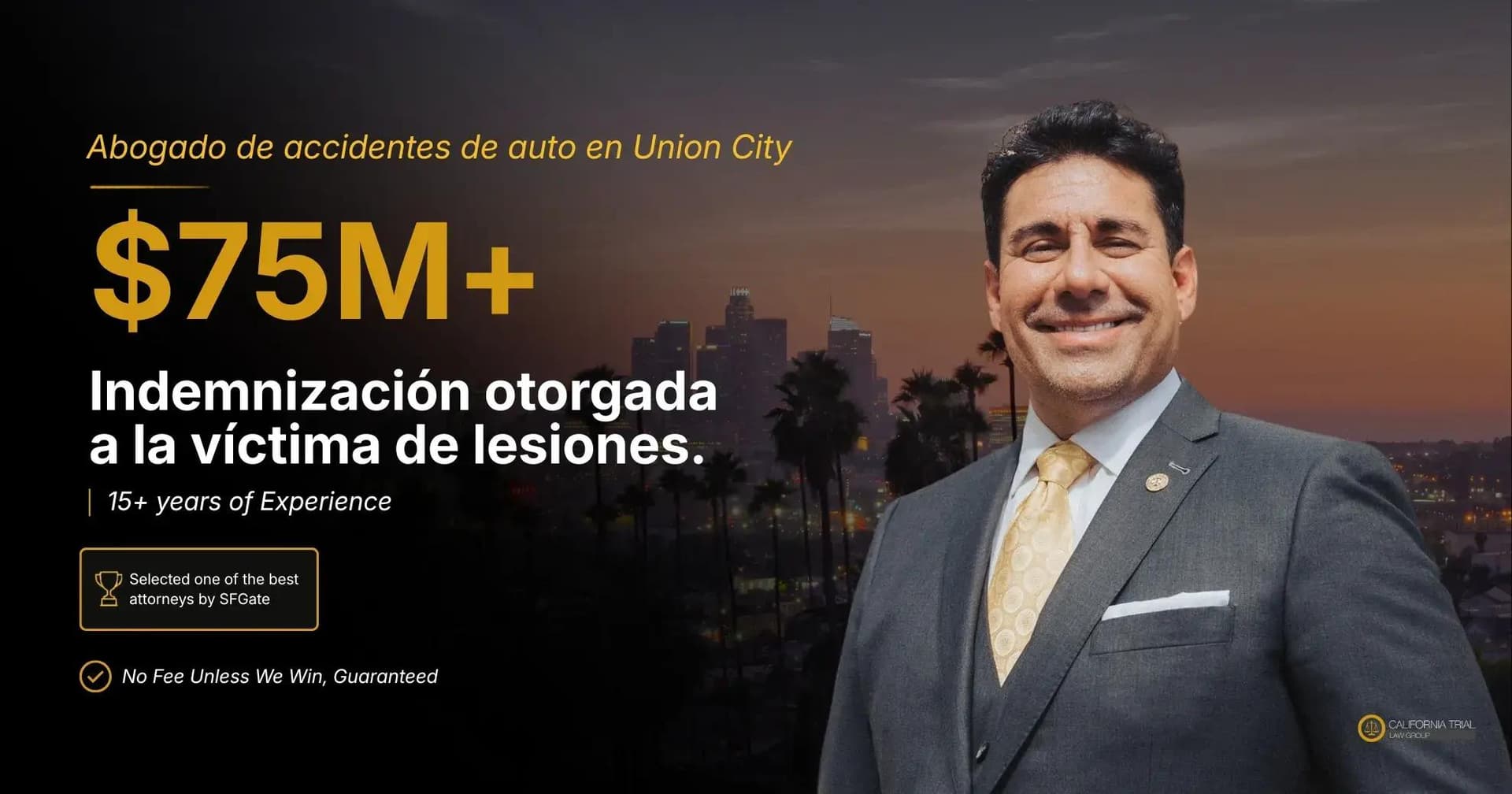 Abogado de accidentes de auto en Union City