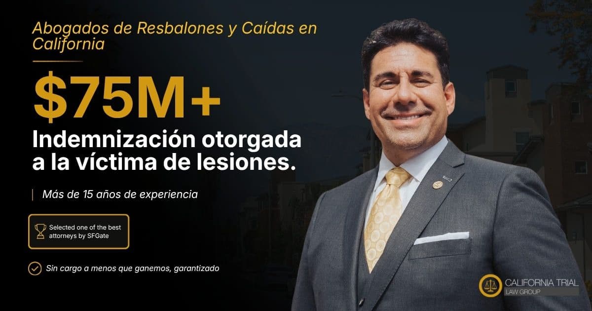 Abogados de Resbalones y Caídas en California