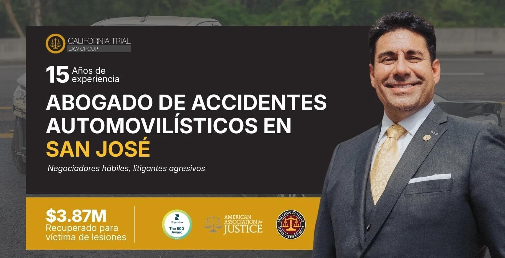 Abogado de accidentes automovilísticos en San José