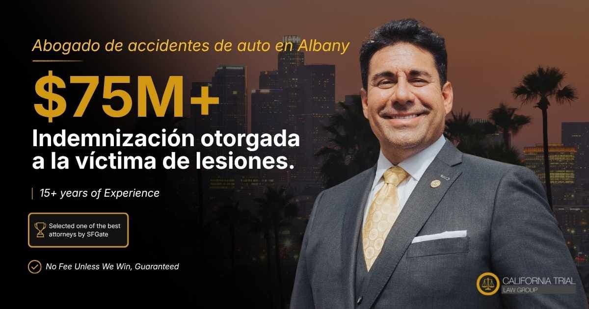 Abogado de accidentes de auto en Albany