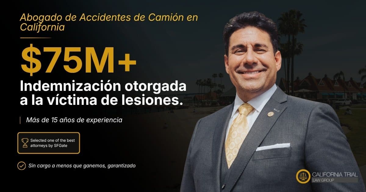Abogado de Accidentes de Camión en California