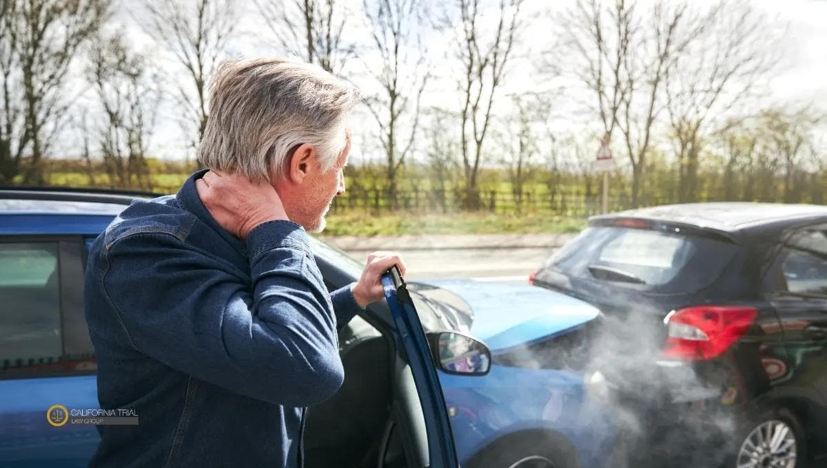 Neck injury after rear end car accident