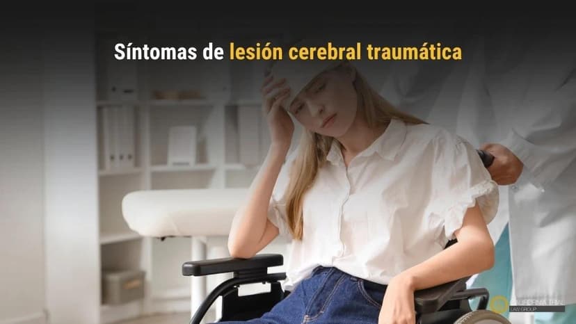 Síntomas de Lesión Cerebral Traumática
