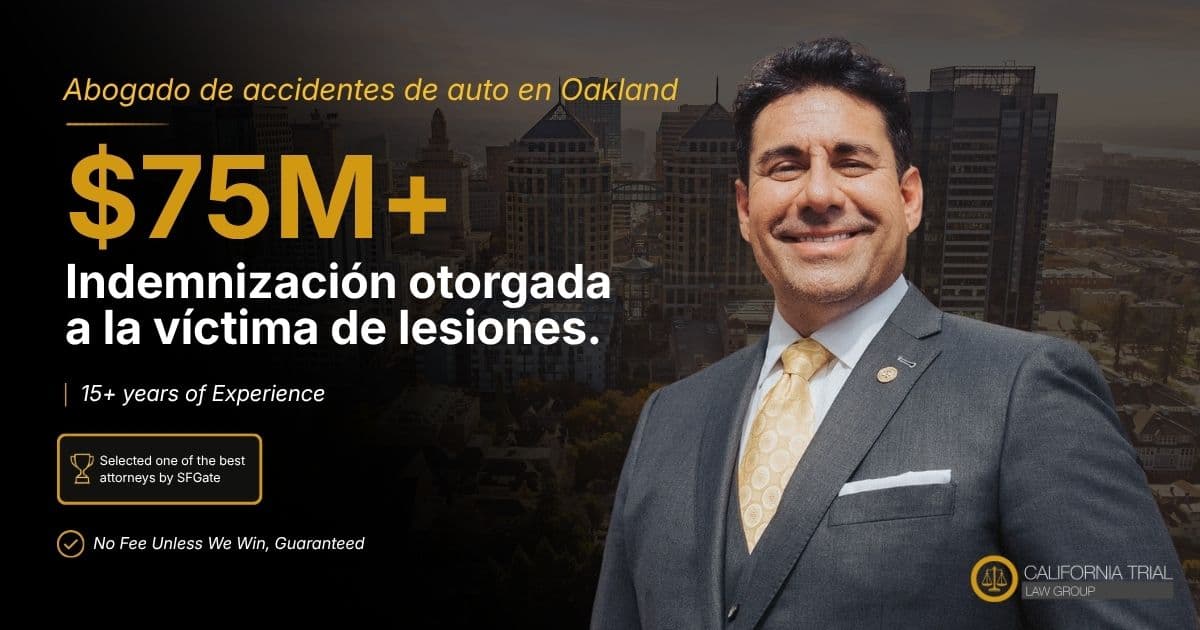 Abogado de accidentes de auto en Oakland