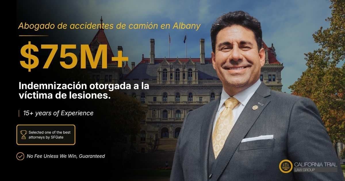 Abogado de accidentes de camión en Albany