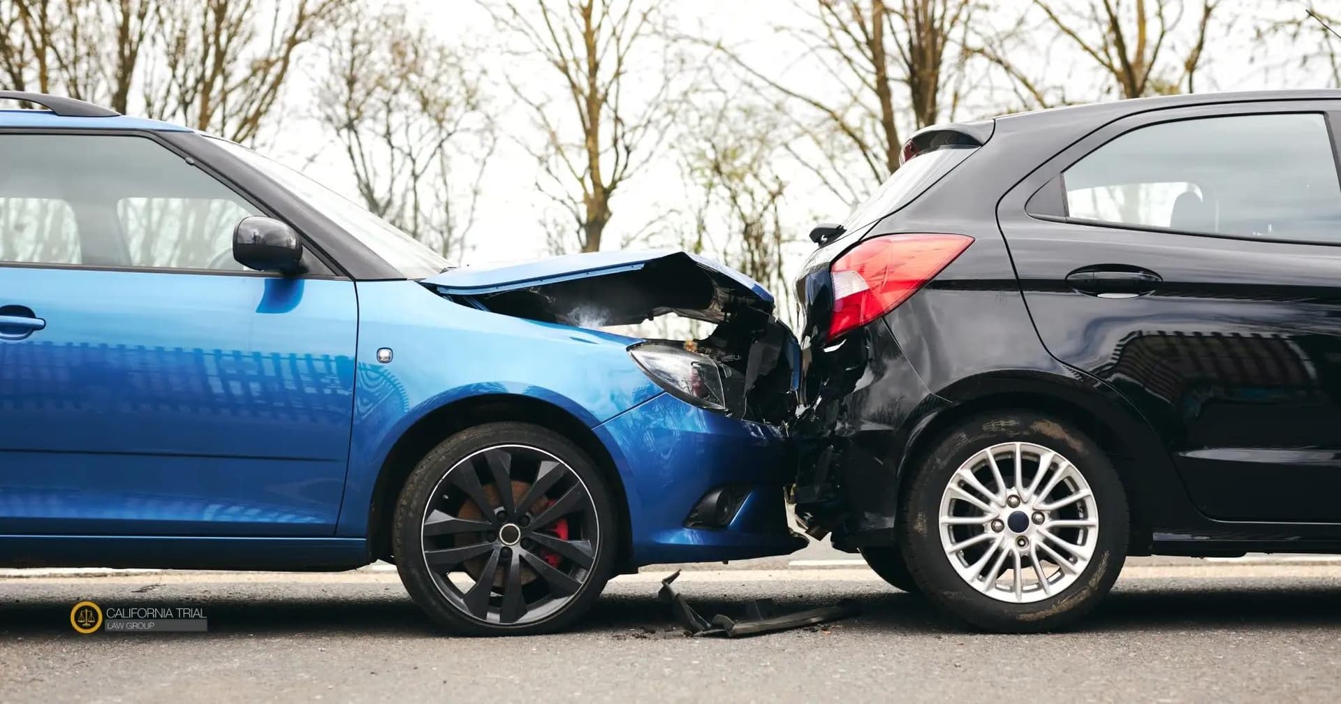 Rear-end car accident