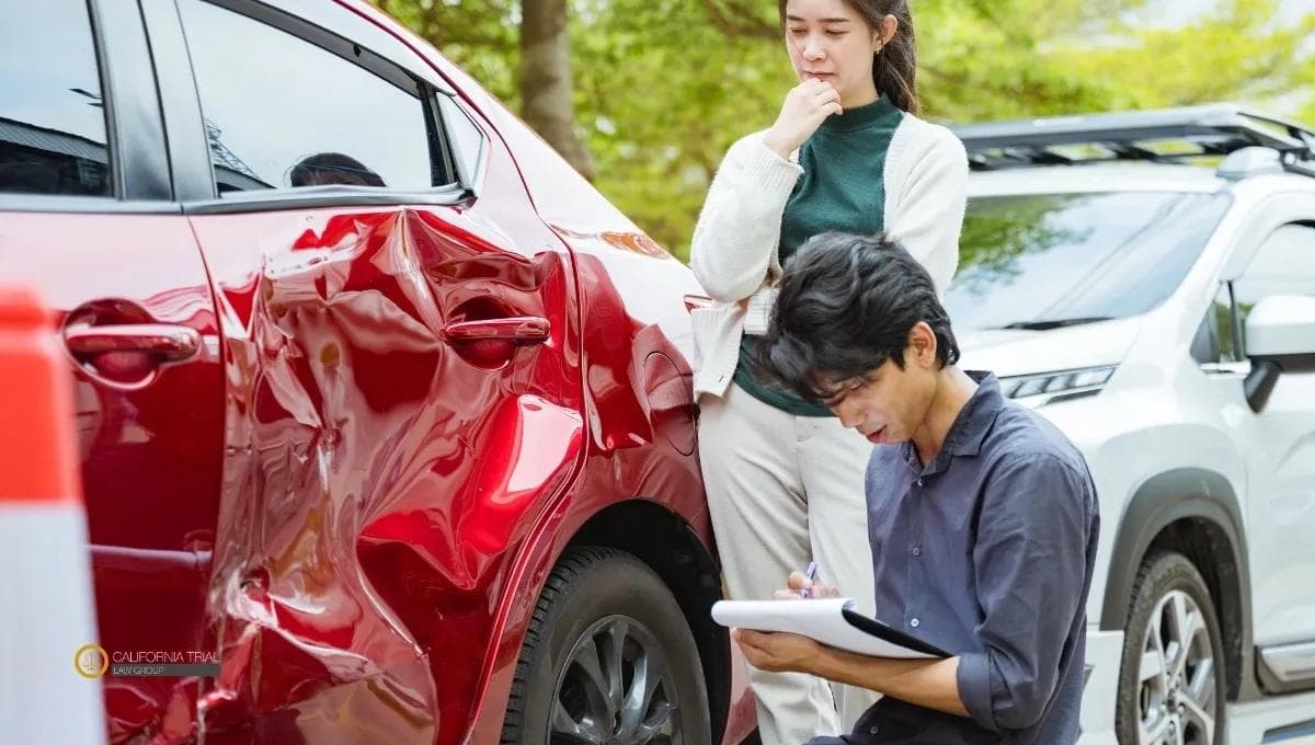 Evaluating the damages caused by the accident