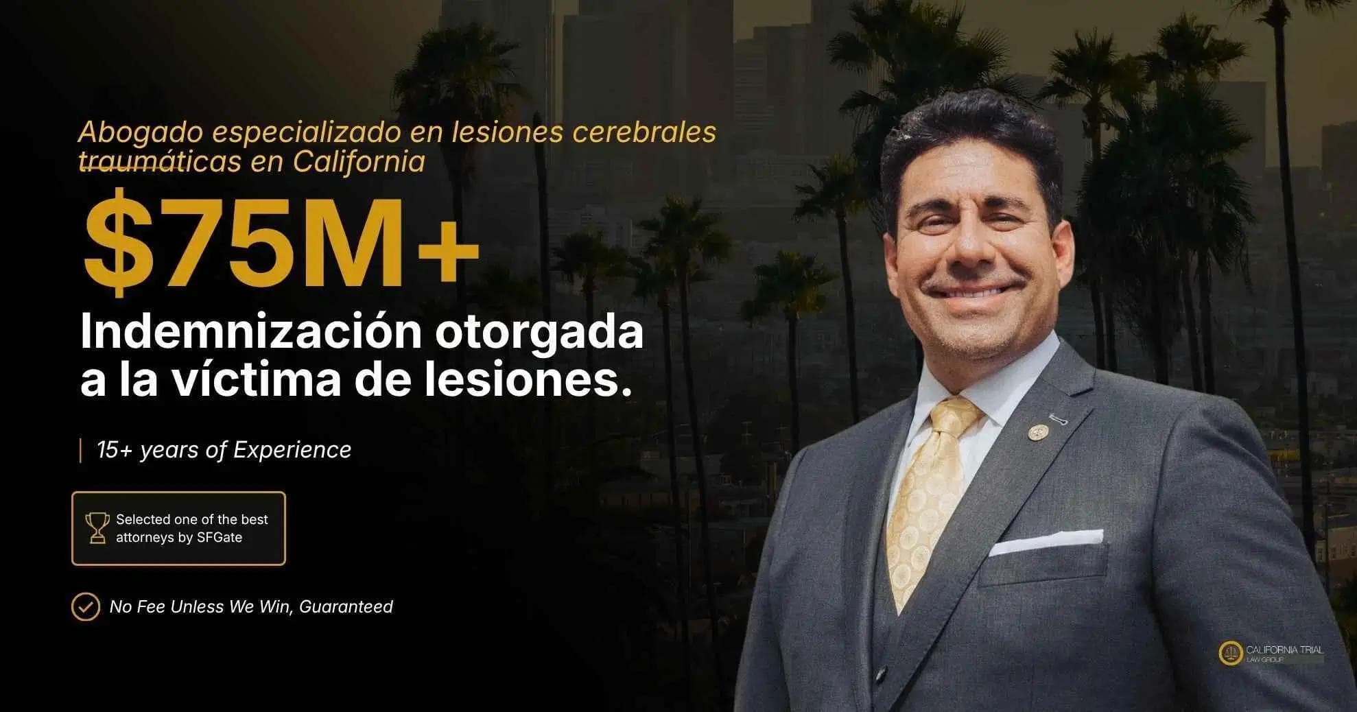Abogado especializado en lesiones cerebrales traumáticas en California