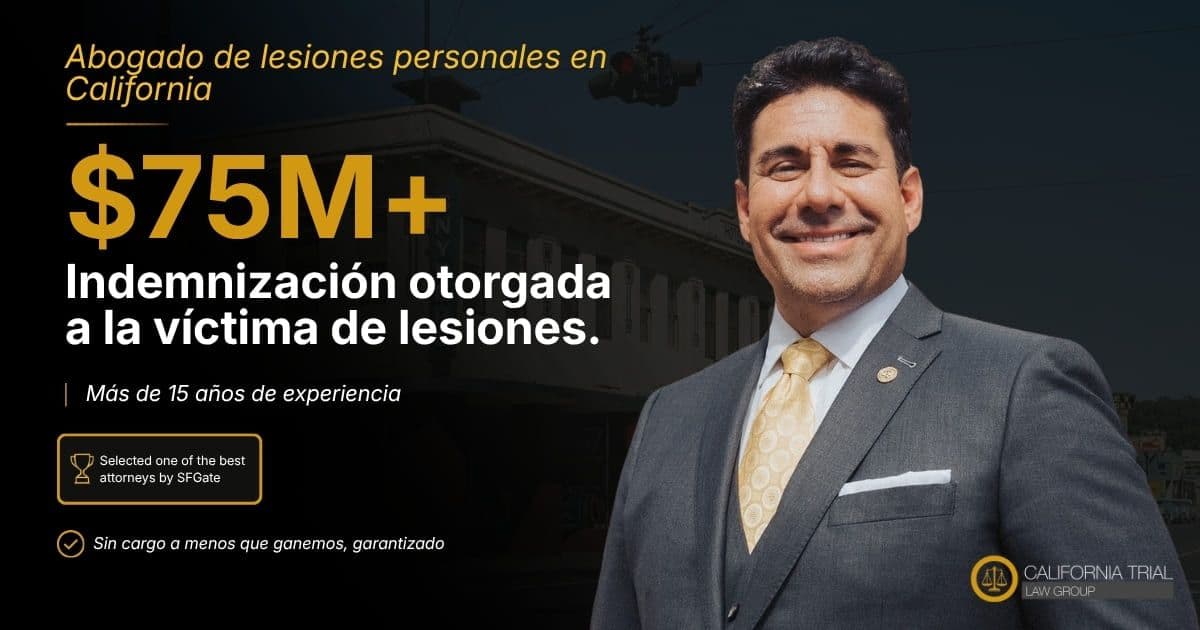 Abogado de lesiones personales en California