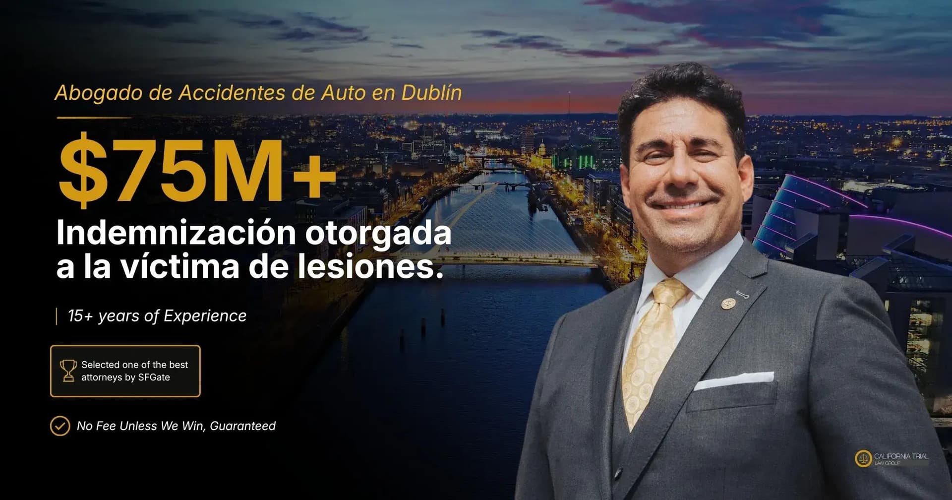 Abogado de Accidentes de Auto en Dublín