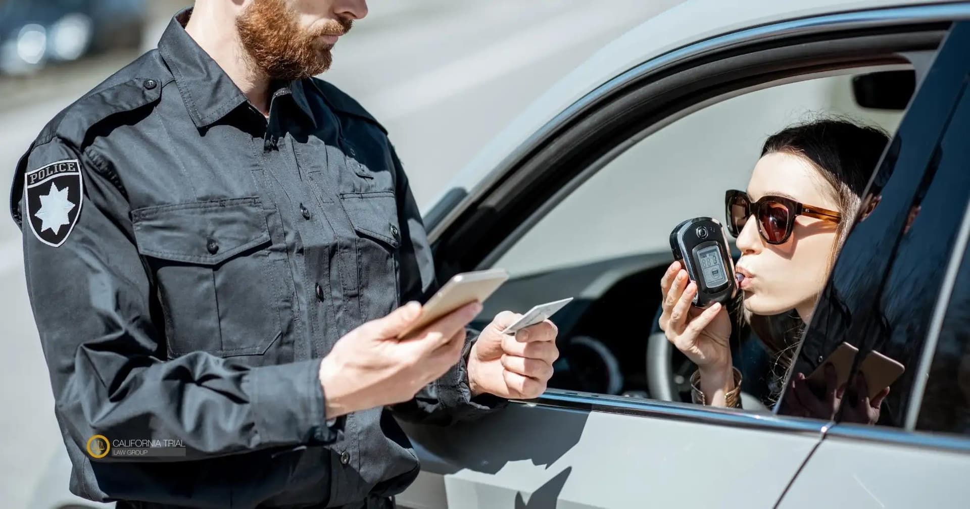 breathalyzer used to check drunk driving