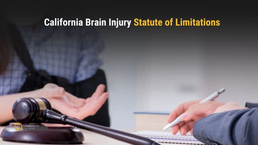 California Brain Injury Statute of Limitations: Filing Deadlines and Exceptions